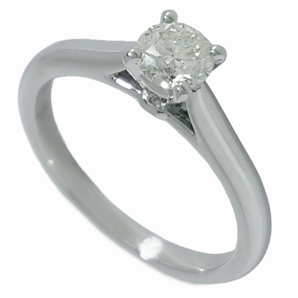 CARTIER Silver Diamond Ring